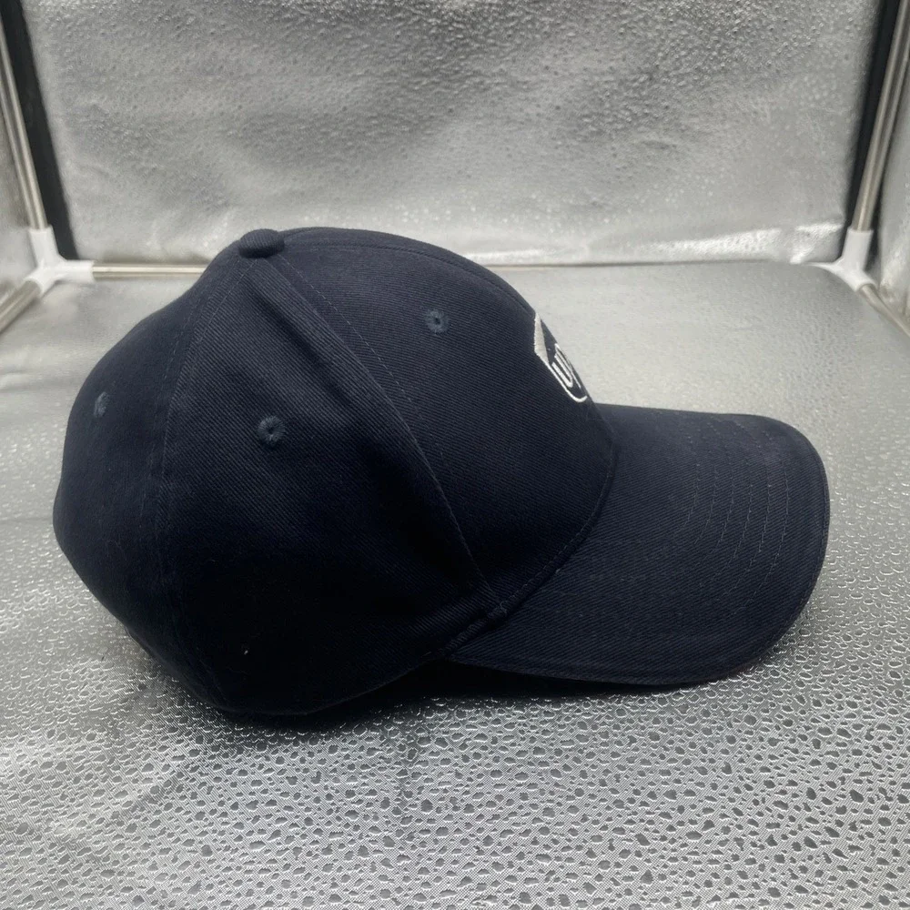 UPS Blue Baseball Cap‎ Uniform American Flag Edge On Bill